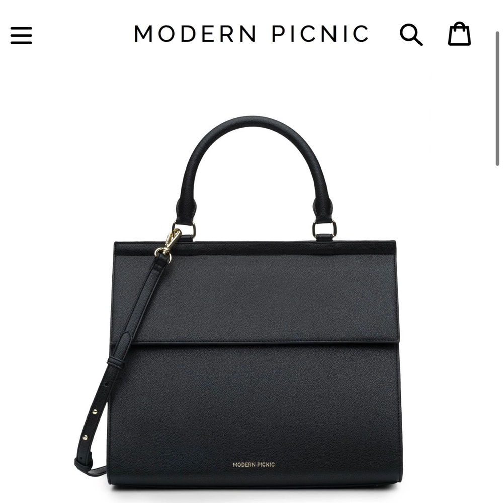 Modern Picnic Large Luncher in Black